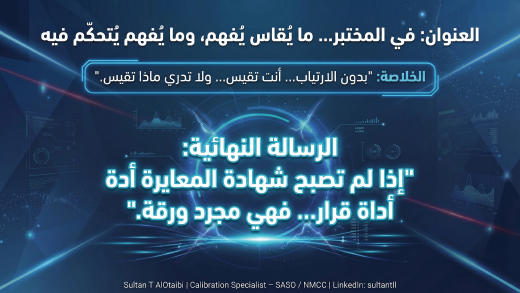 غلاف الارتياب في القياس — سلطان العتيبي